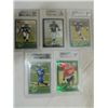 Image 1 : LOT 5 BECKETT GRADED FOOTBALL CARDS: TOPPS #367