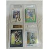 Image 1 : LOT 4 BECKETT GRADED FOOTBALL CARDS: 2006 BOWMAN #