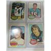 Image 1 : LOT 4 1976 TOPPS FOOTBALL CARDS: DAN FOUTS, BERT