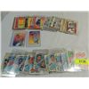 Image 1 : LOT APPOX 50 1971 TOPPS FOOTBALL GAME CARDS & MIX