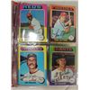 Image 3 : LOT 40 1975 TOPPS BASEBALL PLAYER CARDS.