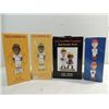 Image 1 : LOT 4 BOBBLE HEAD BASEBALL FIGURINES: OLIVER