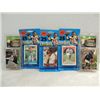 Image 1 : LOT 5 FOOTBALL & BASEBALL TRADING CARDS PACKS