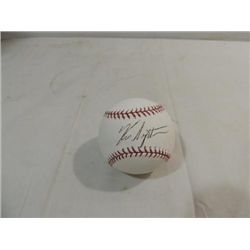 RAWLINGS BASEBALL AUTOGRAPH KEN SINGELTON COA