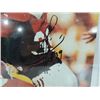 Image 2 : 8X10 FOOTBALL PHOTO AUTOGRAPH E.J. JUNIOR COA