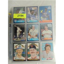 LOT 288 1980S & 90S MIXED MAKER BASEBALL CARDS