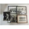 Image 1 : LOT 5 VINTAGE 1950S BASKETBALL (3) TEAM PHOTOS,