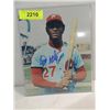 Image 1 : 8X10 BASEBALL PHOTO AUTOGRAPHED WILLIE MONTANEZ