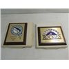 Image 1 : LOT 2 COMMEMORATIVE BASEBALL PLAQUES MARLINS &