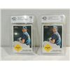 Image 1 : LOT 2 2003 FLEER #289 GRADED BASEBALL CARD CHEIN