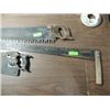 Image 2 : LOT 3 PRIMITIVE (2) DOUBLE BACK SAW & 1 CROSS CUT