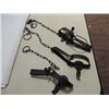 Image 1 : LOT 3 VINTAGE STEEL SPRING LOADED LIVE ANIMAL TRAP