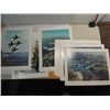 Image 1 : LOT 12 VINTAGE 1969 US AIR FORCE MILITARY PRINTS