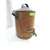 Image 1 : PRIMITIVE COPPER DOUBLE BOILER WITH SPIGGET