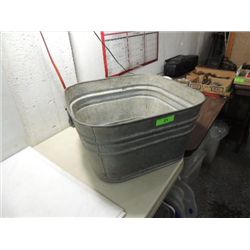 VINTAGE WHEATON DURA-ZINC ALLOY WASH TUB