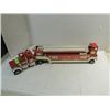 Image 1 : VINTAGE TONKA PRESS METAL HOOK & LADDER FIRE TRUCK