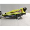 Image 3 : NYLINT PRESS METAL TRUCK & BOAT TRAILER