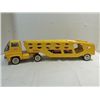 Image 1 : VINTAGE TONKA PRESS METAL SEMI CAB & CAR TRAILER