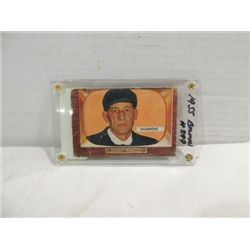 1955 BOWMAN #299 BASEBALL UMPIRE LONNIE WARNEKE