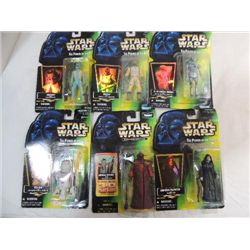 LOT 6 1996 HASBRO STAR WARS ACTION FIGURES: GREEDO