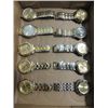 Image 1 : LOT 10 MENS QUARTZ WRIST WATCHES: ORLANDO, ROSRA,
