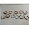 Image 2 : LOT 11 LADYS QUARTZ WRIST WATCHES:  CLAMP BAND