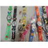 Image 2 : LOT 15 CHILDS QUARTZ WRIST WATCHES: TOPICAL BARBIE