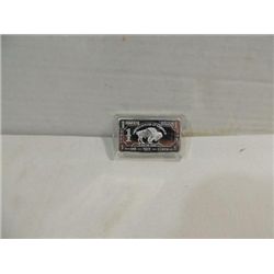 GERMAN SILVER 1 OUNCE BISON BAR