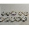 Image 2 : LOT 10 LADYS QUARTZ WRIST WATCHES: WIRE RING BANDS