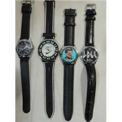 LOT 4 MENS QUARTZ WRIST WATCHES: BEATLES, NIKE,