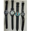 Image 1 : LOT 4 MENS QUARTZ WRIST WATCHES: BEATLES, NIKE,