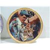 Image 2 : LOT 2 COMMEMORATIVE BASEBALL CHINA PLATES: MANTLE
