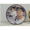 Image 3 : LOT 2 COMMEMORATIVE BASEBALL CHINA PLATES: MANTLE