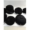 Image 3 : LOT 8 VINTAGE 1950S & 60S LADYS BLACK EVENING HATS