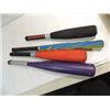 Image 2 : LOT 11 WOODEN BASEBALL BATS: SIZE 25 TO 30, 4 NERF