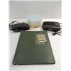 Image 1 : LOT 4 ITEMS: (2) ELECTRIC BED SIDE CLOCK RADIO & A
