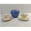 Image 1 : LOT 3 VINATGE ITEMS: (2) ROYAL ALBERY CHINA TEA CU