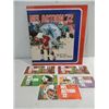 Image 1 : 1972 FOOTBALL SUNDCO DX STICKER ALBUM & 5 UNOPENED