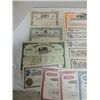 Image 2 : LOT 20 VINTAGE COMPANY STOCK CERTIFICATES: 1846 SA