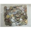 Image 2 : LOT 400+ MIX DATE & FOREIGN COUNTRY BAG OF COINS