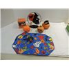 Image 1 : LOT 6 HOLLOWEEN TABLE DECORATIONS: 4 CERAMIC PUMPK