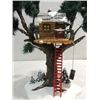 Image 3 : DEPARTMENT 56 DECORATIVE TREETOP TREE HOUSE SET