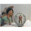 Image 3 : LOT 4 DECORATIVE NATIVE AMERICAN CERAMICS & 1 WOOL
