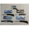 Image 1 : LOT 5 DIFFERENT FROST CUTLERY POCKET KNIVES: SAR T