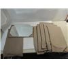 Image 1 : LOT 7 18X12 BEVELED COUNTER TOP JEWELRY DISPLAY MI