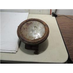 ANTIQUE ?? VERY OLD MODEL "T" HEAD LAMP ?? 10"D.