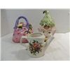 Image 1 : LOT 3 CONTEMPORARY ITEMS: 2 CERAMIC COOKIE JARS &