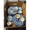 Image 1 : LOT 39 STAFFORDSHIRE IRONSTONEWARE, LIBERTY BLUE C