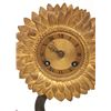 Image 8 : Bronze Silk Thread Sunflower Clock