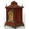 Image 2 : Mahogany Triple Fusee Bracket Clock
